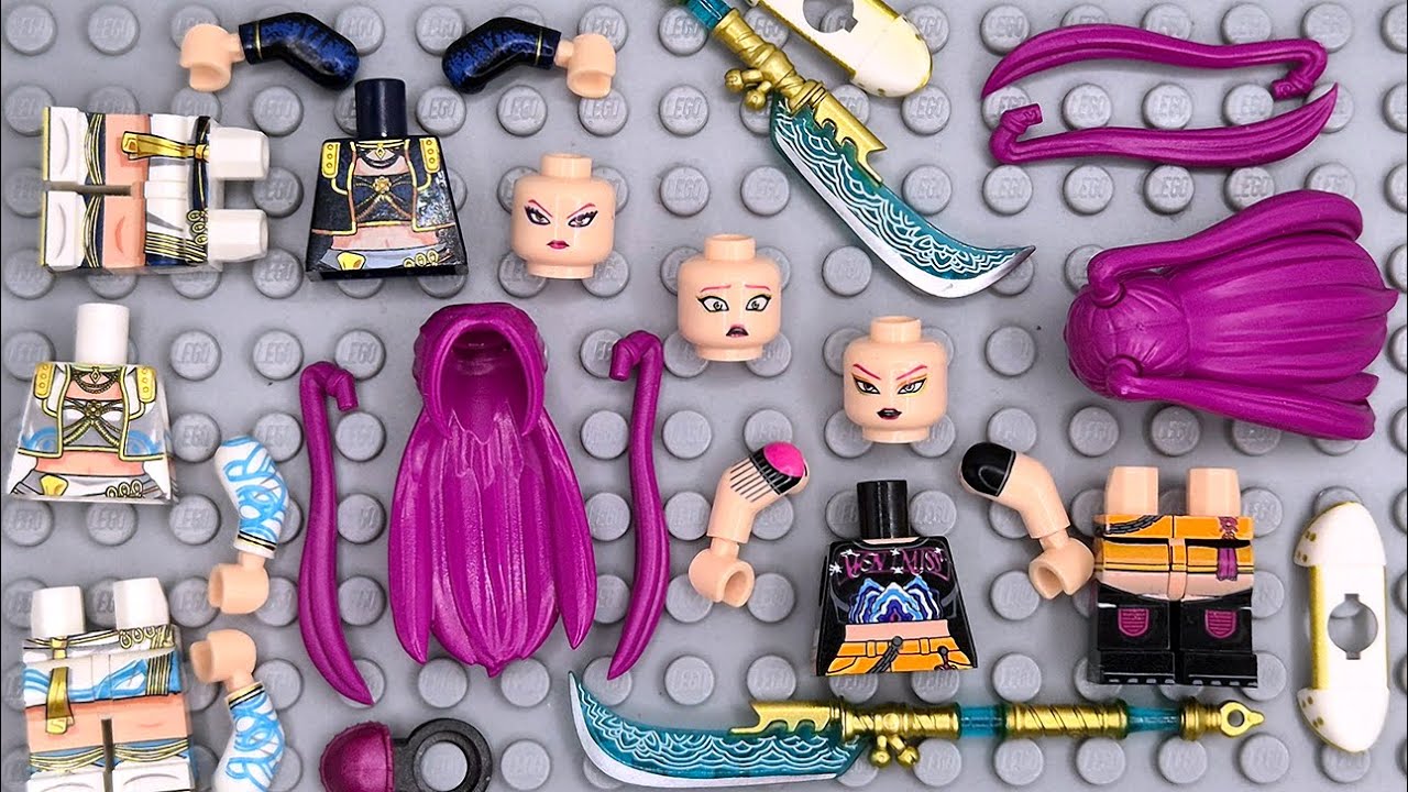 I Built Every MIRA Lego Minifigure | K-Pop Demon Hunters Alt-Brick Unboxing