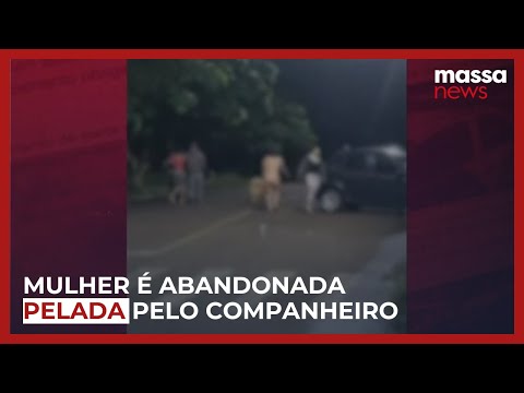 Casal invade casa para fazer sexo e rapaz abandona mulher pelada