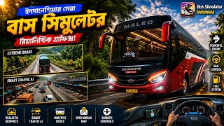 Driving a Luxury Coach Across Indonesia! 🚌 Realistic Bus Simulator Adventure screenshot 4