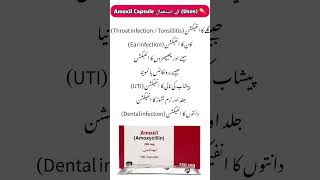 Amoxil Capsule 250mg Uses | Amoxycillin Capsule Benefits #amoxycillin #antibioticmedicine