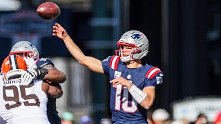 Drake Maye s Best Plays From 332 Yard 3 TD Game vs Browns New England Patriots W