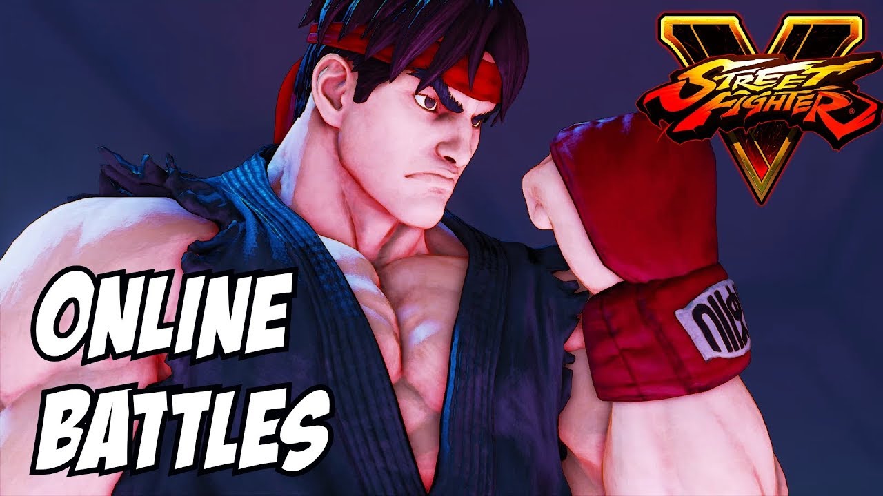 Street Fighter V Ryu online battles season 2.5