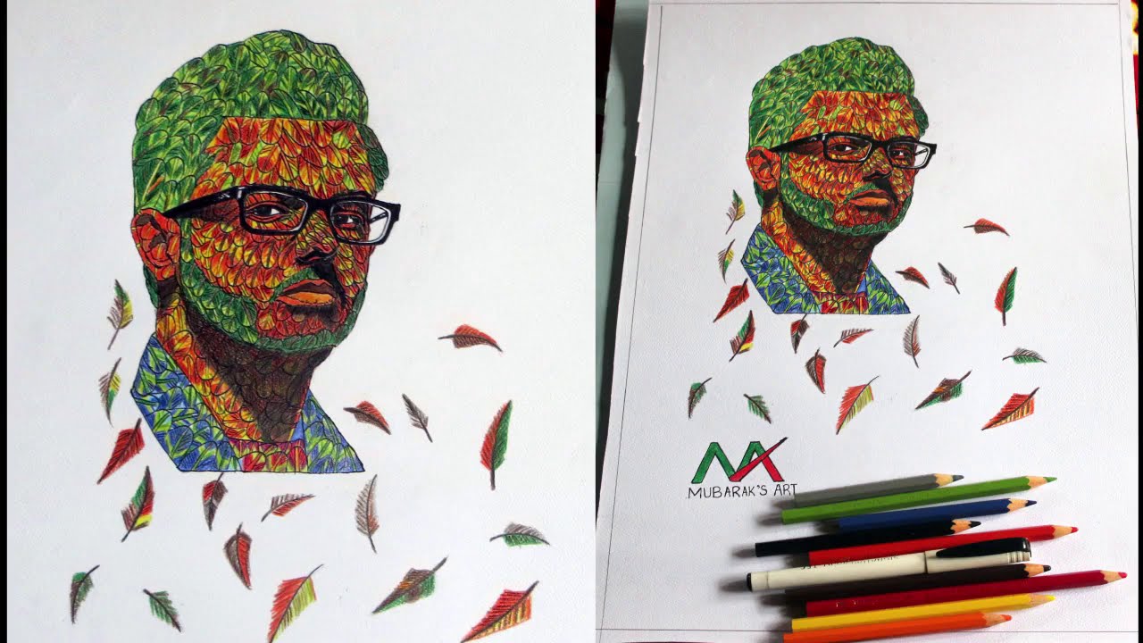 CARRYMINATI - Leaf Art Tribute By Pakistani Artist & Fan