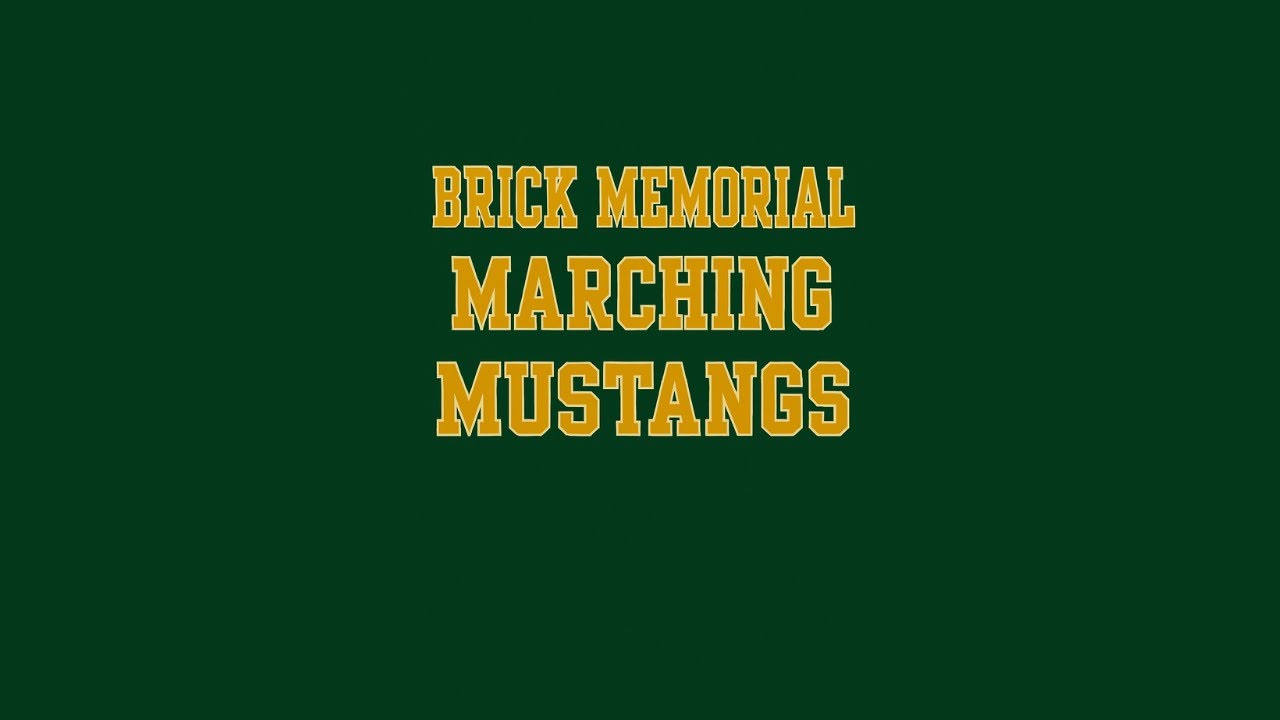Brick Memorial High School Marching Mustangs 2023 Outdoor Program Wanted