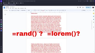 Easy Guide: Creating Lorem Ipsum Text in Google Docs