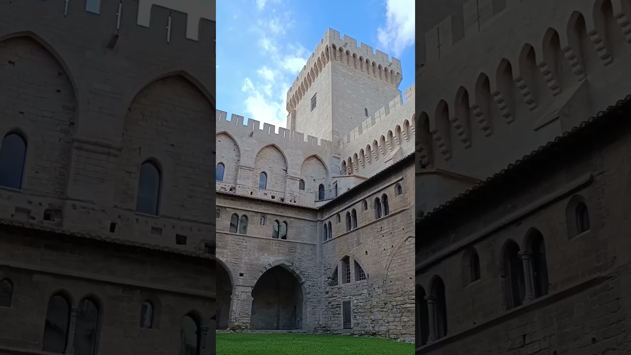 The Palace of the Popes, Avignon, France