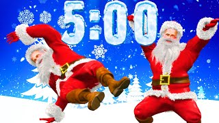 5 Minute Timer [Dancing Santa]