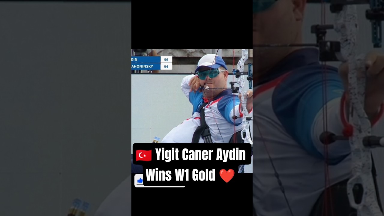 Yigit Caner Aydin Wins W1 Gold | Rome 2022 Para Archery 🇹🇷🥇🔥 