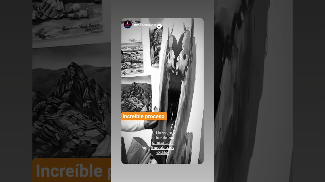 increíble proceso de Arte