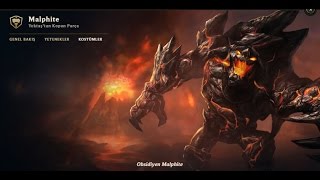 Obsidian Malphite Obsidien Malphite