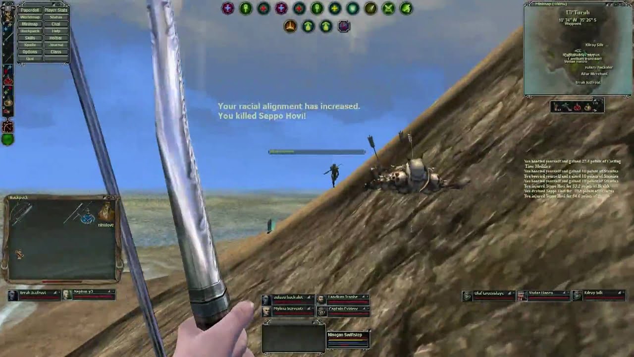 Darkfall Online - Ninogan Swifstep - PvP over 9000