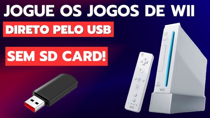 Como colocar jogos e emuladores no nintendo wii desbloqueado 