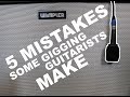 5 mistakes gigging guitarists sometimes make