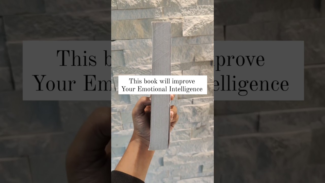 This book will improve your emotional intelligence