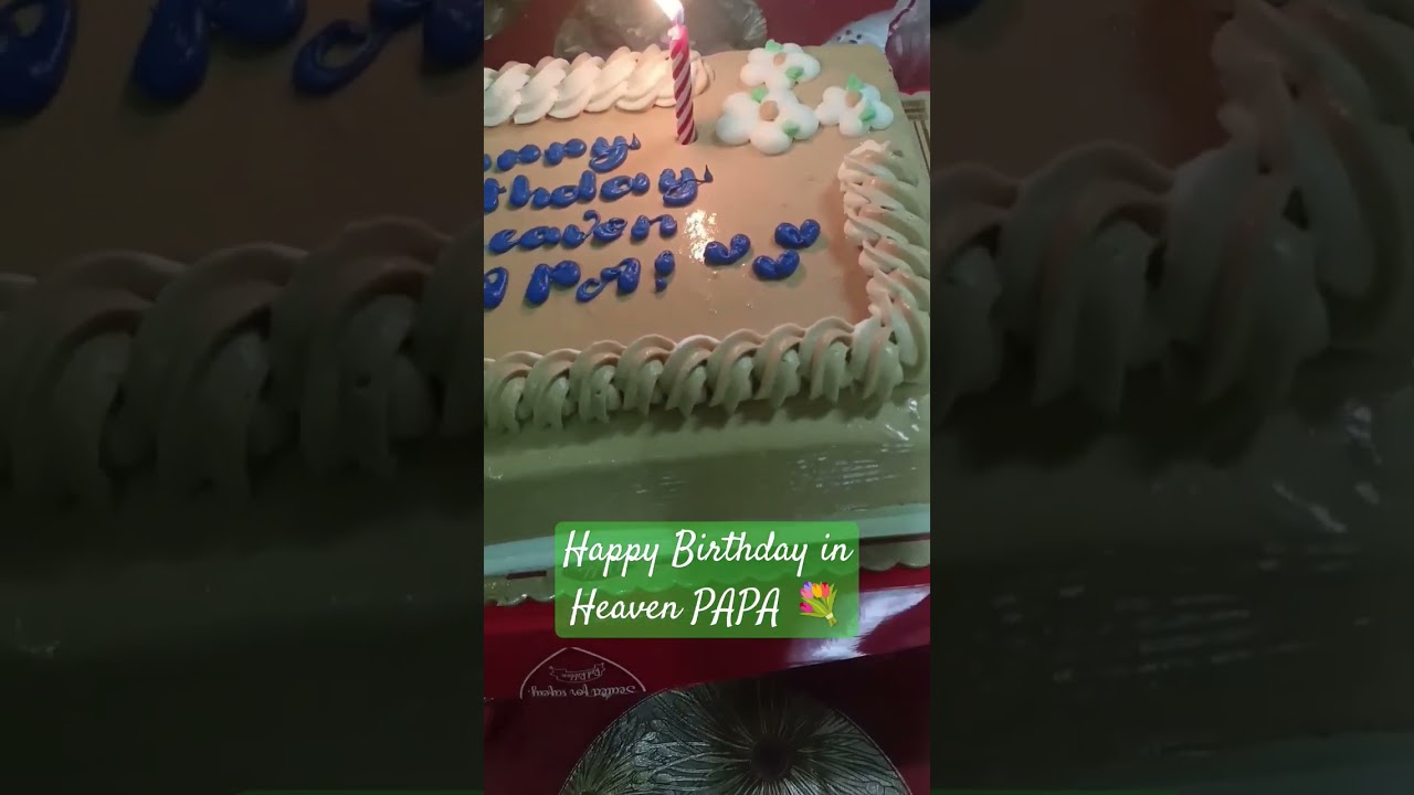 Happy birthday in Heaven 