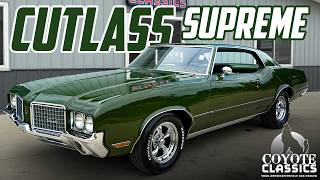 1972 Oldsmobile Cutlass Supreme Walkaround & Test Drive | Coyote Classics