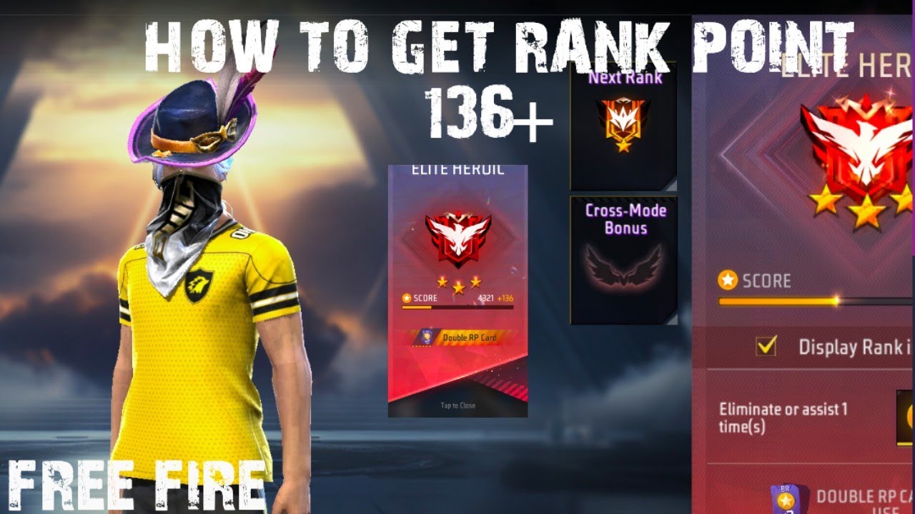 YTTOBIRAMA RANK PUSH RANK POINT 136+HOW TO GET 🤨