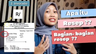 Arti Resep dan Bagian-bagian Resep Obat- Ep. 1 | Dini Maiulidia