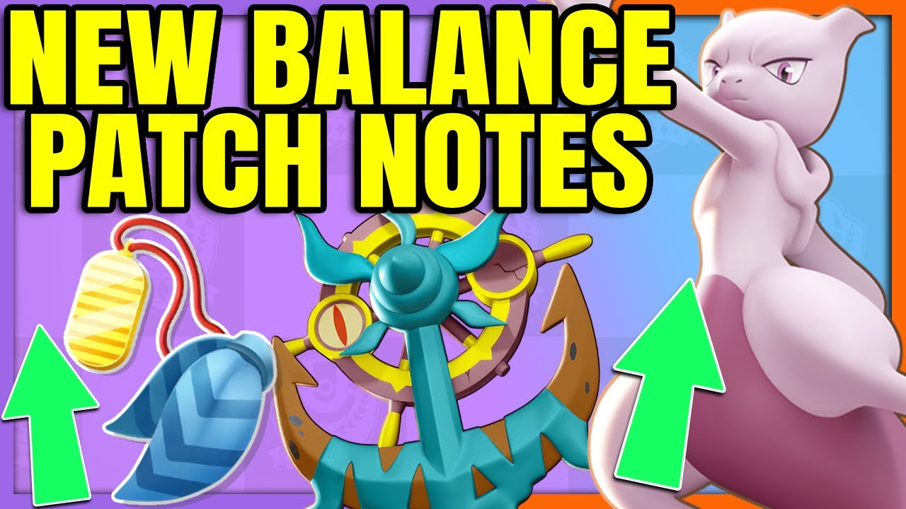 FULL HEAL NERFED?! Surprise Balance Patch | Pokemon Unite