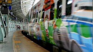 2016/03/25-太魯閣號Hello Kitty列車426次,汐科站通過.