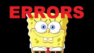 Spongebob Squarepants Errors Compilation