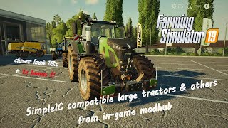 SIMPLEIC Compatible Large Tractors & Others - closer look + bonus !!