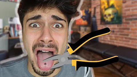 Cosa succede se tolgo il piercing alla lingua?