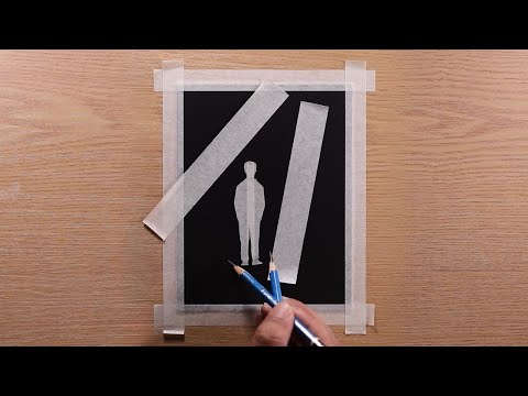 Finding the Path / Drawing with Oil Pastels