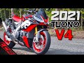 NEW Aprilia Tuono V4 First Ride | V4 POWER!! 💥