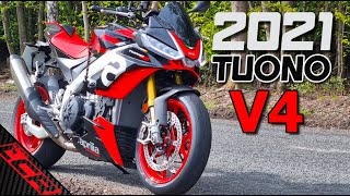 NEW Aprilia Tuono V4 First Ride | V4 POWER!! 💥