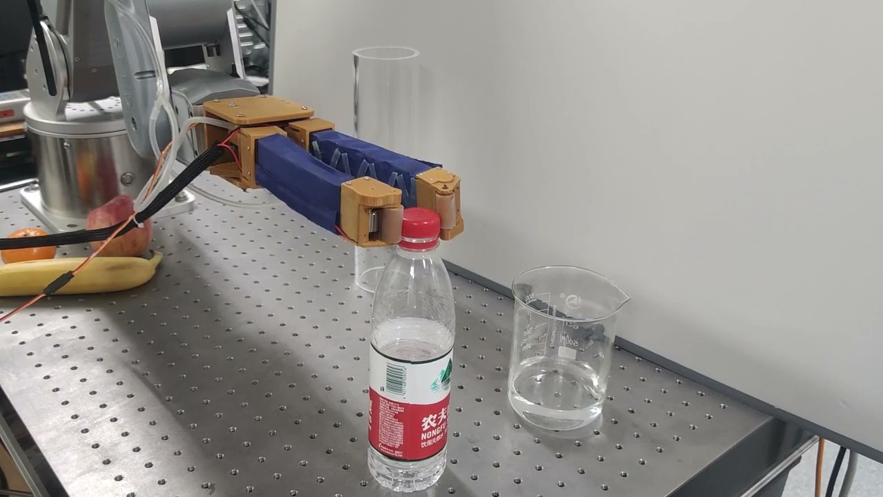 Novel Design of Soft End Effector with Active Fingertips and Palm for Robotic pickinggrip mode