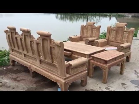 Video Bộ bàn ghế Âu Á Hộp gỗ Hương Vân (Đồ Gỗ Thành Luân)... - youtube