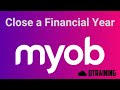 MYOB | Close a Financial Year