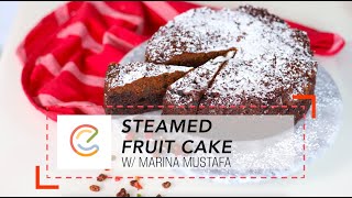 EASY STEAMED FRUIT CAKE | XMAS RECIPE BY MARINA MUSTAFA screenshot 3