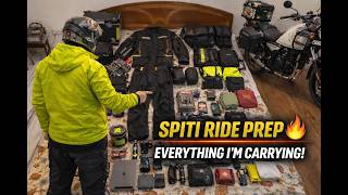 Spiti Valley Bike Trip Prep 🔥 Full Packing List &amp; Essentials