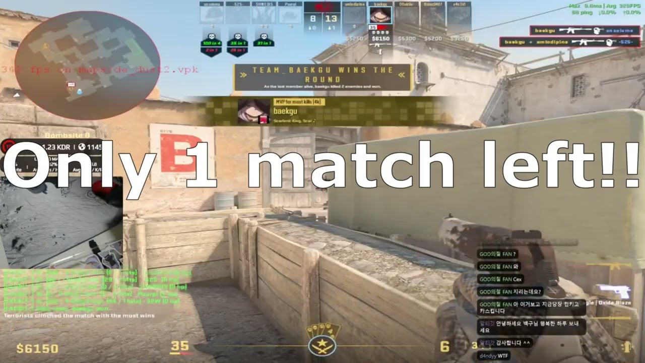 한국 최연소, 아시아 최연소 페이스잇 챌린저 달성!! (15 years old faceit challenger)