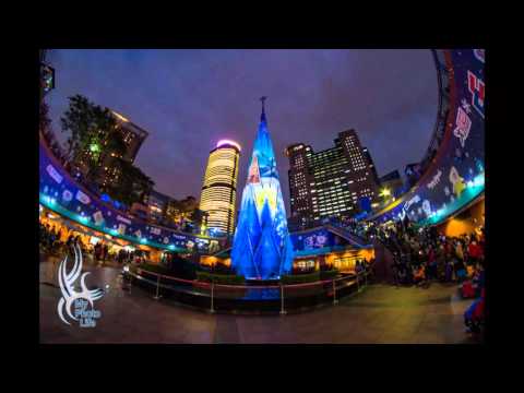 2015新北市歡樂耶誕城．燈光秀縮時攝影