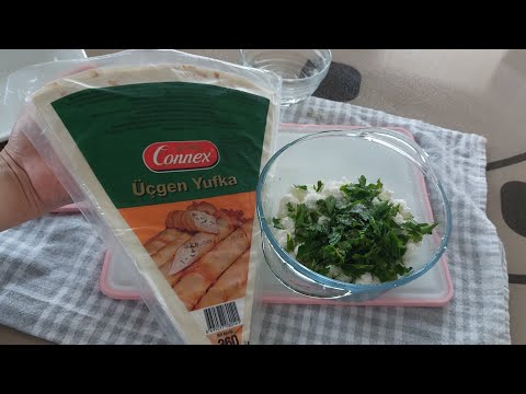 Hazır Yufka ile  Pratik Börek Tarifi#hazıryufkadanbörek #börektarifi#pratik#asmr#