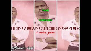 JEAN MARIE RAGALD   I Miss You / Karaoké~~ély@