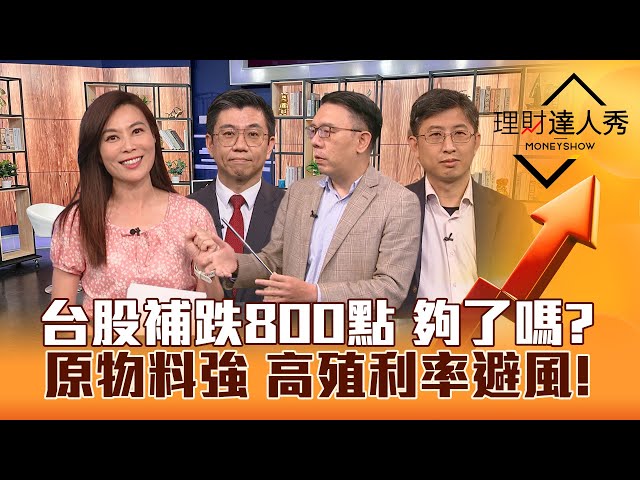 【理財達人秀】台股補跌800點 夠了？台積電能救？原物料強 金銅鎳鋁續航！儲能.營建衝！高殖利率股配動能 新ETF懂發！｜李兆華、蔡明翰、林信富、股魚2024.04.16