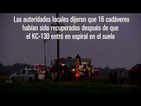 16 muertos en accidente de aviv=n militar en Mississippi - 16 muertos en accidente de aviv=n militar en Mississippi