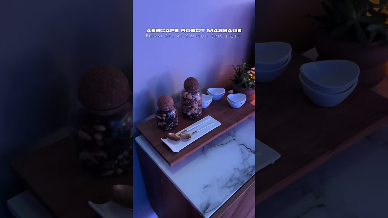 Robot massage experience now at Privae Spa in Miami 