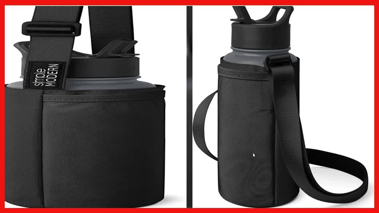 Great product -  Simple Modern Water Bottle Carrier Sling with Adjustable Strap | Bottle Holder Slee