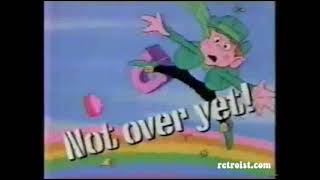 Lucky Charms Cereal Commercial with Rainbow Whales (1986)