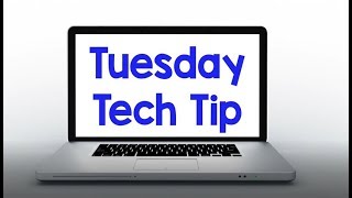 Tuesday Tech Tip- Email and Computer Security