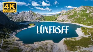 Der Lünersee bei Bludenz - 4K Drone Video