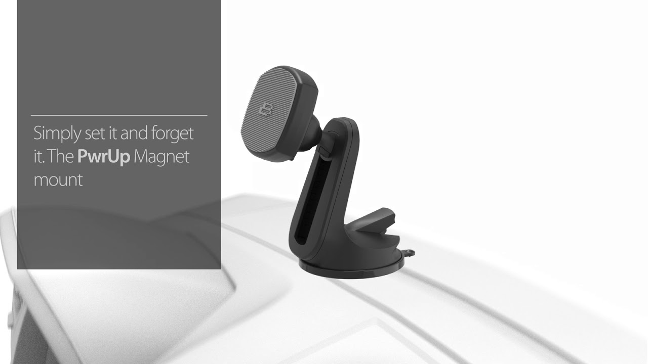 Wireless Phone Charger for Your Vehicle - Bracketron PwrUp Magnet Mount