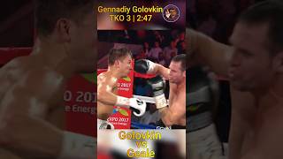 Gennadiy Golovkin vs Daniel Geale #shorts #boxinglegends #golovkin #geale