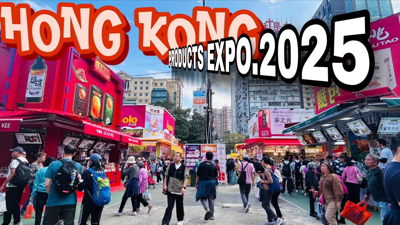 📍Hong Kong’s Brands & Products Expo 2025 | Christmas Shopping | VP- CAUSEWAY BAY - 4K HDR 