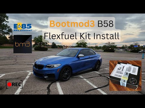 Bootmod3 Flex Fuel Sensor Kit Install On My B58! #bmw #flexfuel